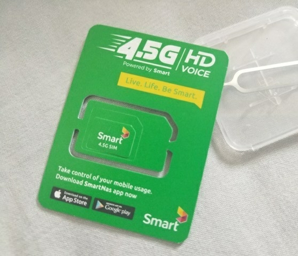 柬埔寨通讯卡Smart 4.5D